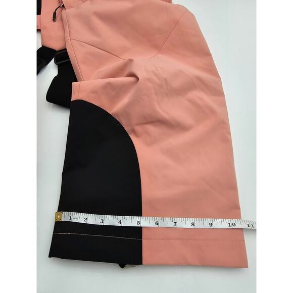 Rossignol Women's L Cooper Pink Relaxed Bib w/Matching Staci Pearly Jacket NWT - Picture 13 of 16